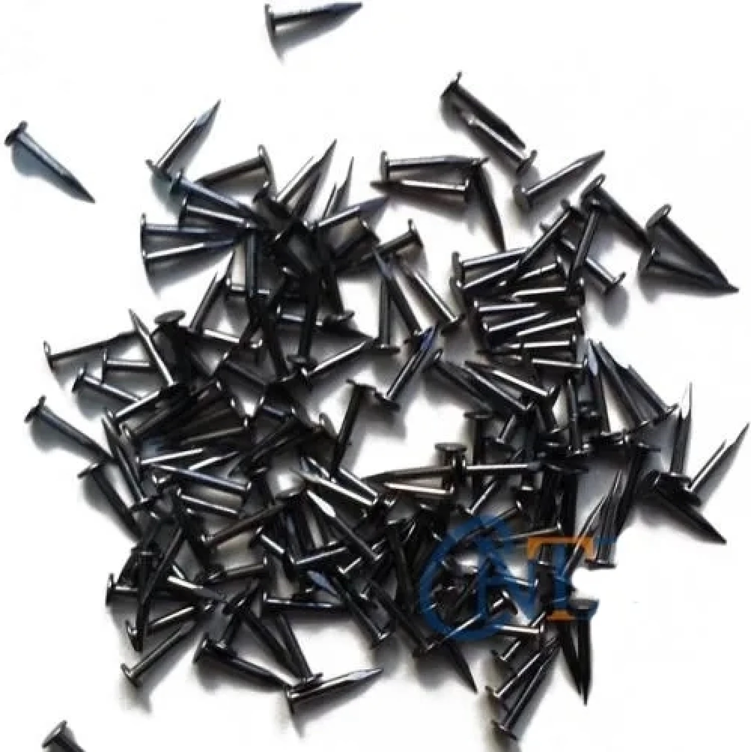 Klips, Menteşe, Ayağı Çivisi 9mm Çelik - Siyah 10GR