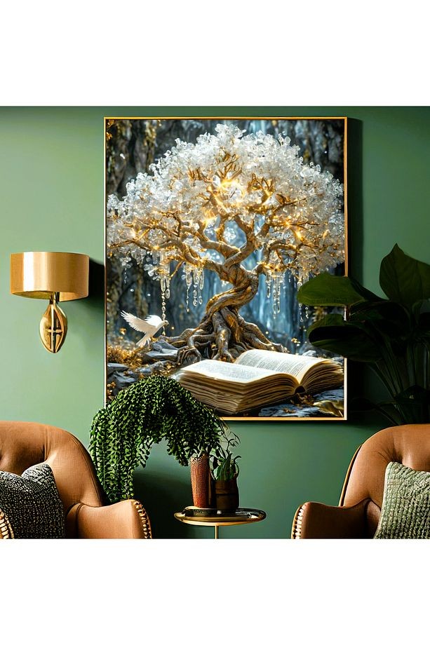 4M TAMPERLİ UV BASKI KIRILIMAZ CAM TABLO FULL HD VAN GOGH