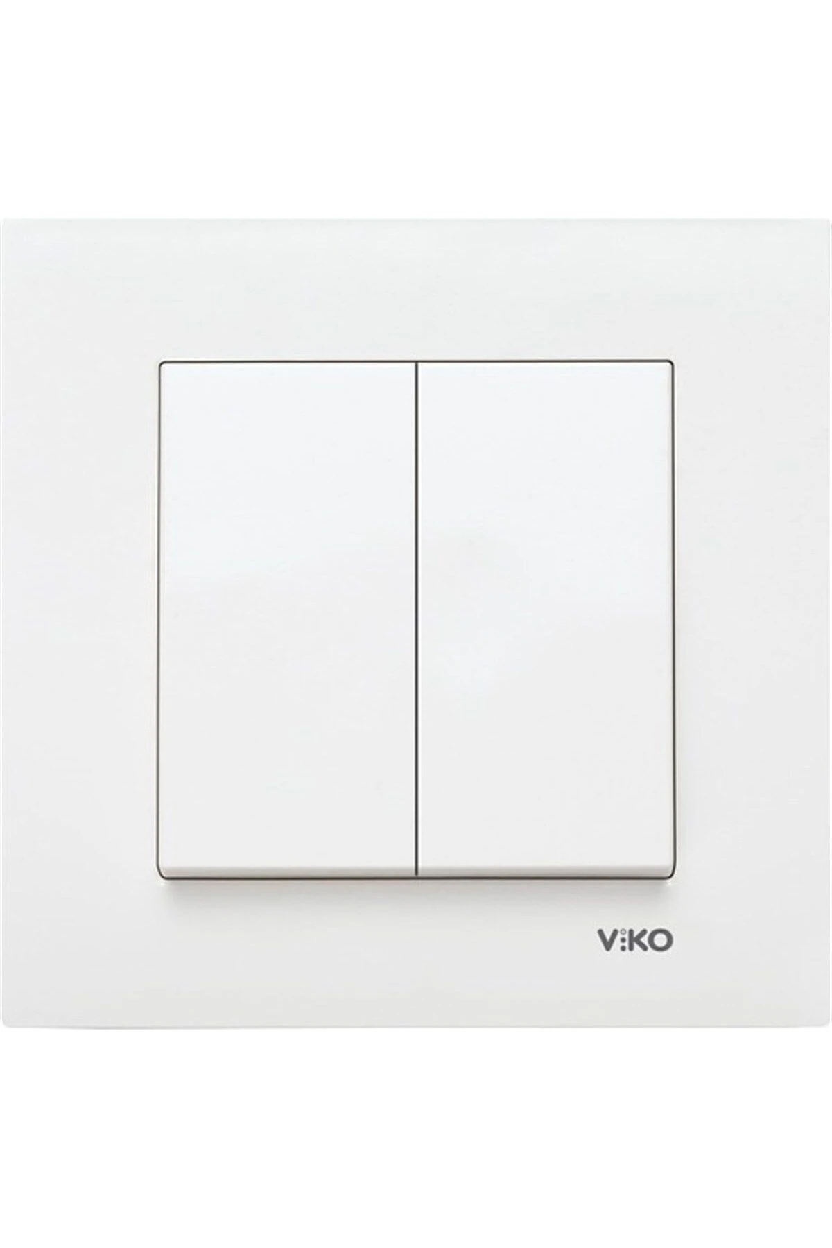 Viko Karre Komütatör - Beyaz 90960702 (ÇERÇEVE DAHİL)