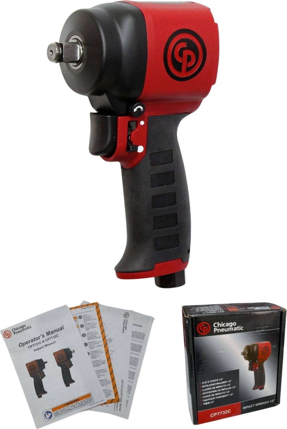 CP7732C Havalı Somun Sıkma Sökme Makinesi -CP7732C Impact Wrenches 1/2