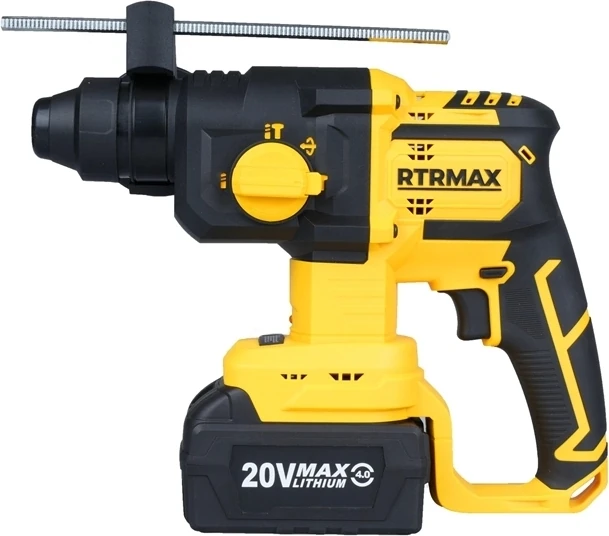 Akülü Pnömatik Kırıcı - Delici Kömürsüz 1.8 j 20 mm 2 x 4 Ah Akülü S-Lion RTS5040