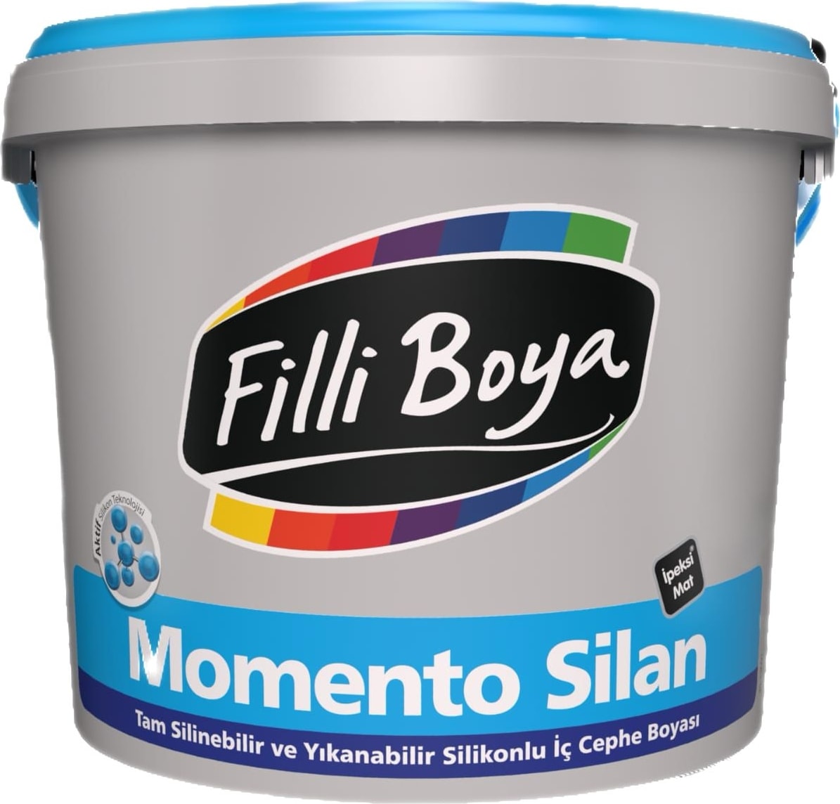 Momento Silan Tam Silinebilir ve Yıkanabilir Silikonlu Iç Cephe Boyası 2.5 Lt.