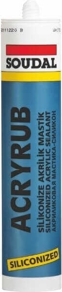 Silikonize Akrilik Beyaz Mastik 500 gr