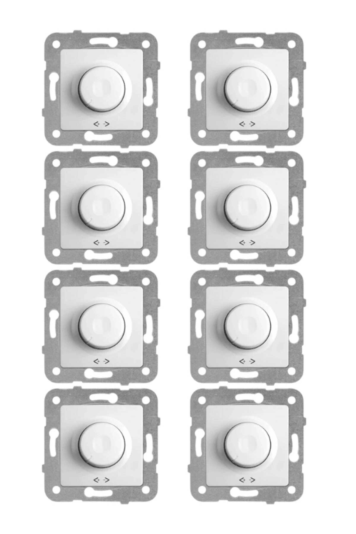 Viko Linnera Dimmer Beyaz (Çerçeve Dahil) 90440047 (8 Adet)