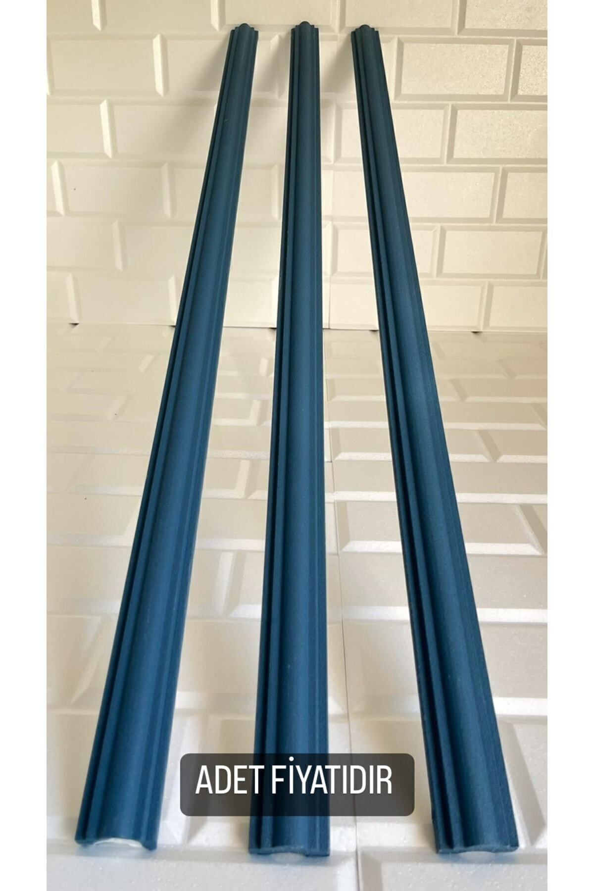 Lacivert Mtb Avm Duvar Çıtası Kendinden Yapışkanlı Stropiyer 4cm 100 Cm Lacivert