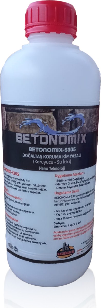 Betonomıx S305-DOĞALTAŞ Koruyucu Suitici Solüsyon