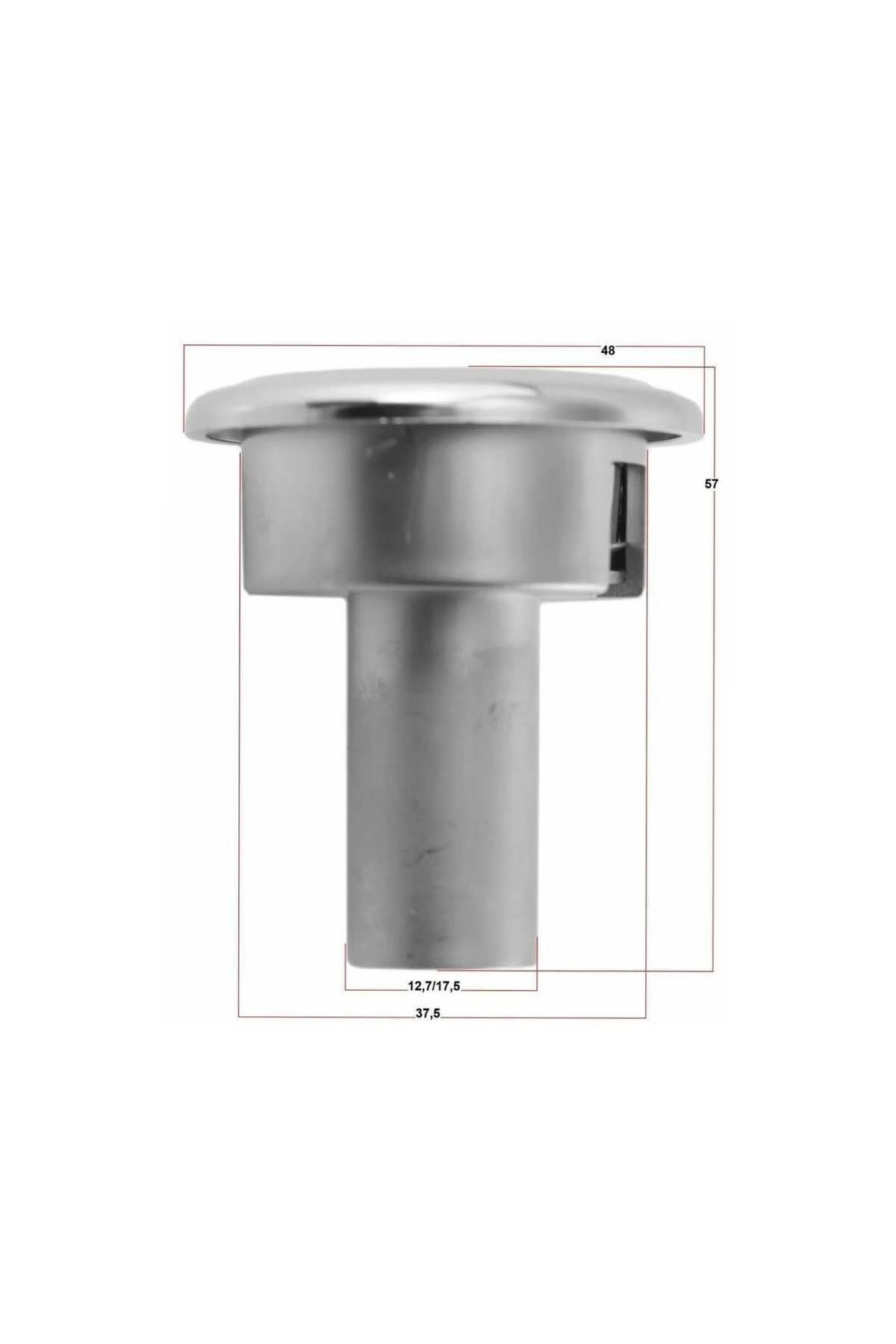 Serel Uyumlu Klozet Rezervuar Basma Buton Düğmesi