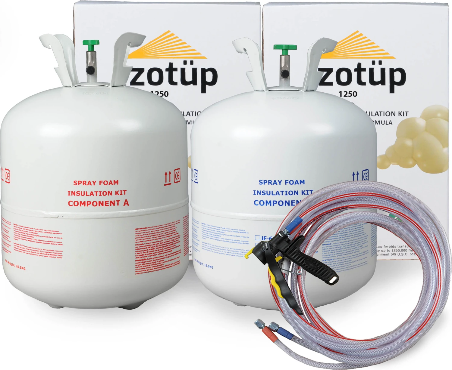 Açık Hücreli 125M² Isı Yalıtım Köpüğü (Orta Sert)