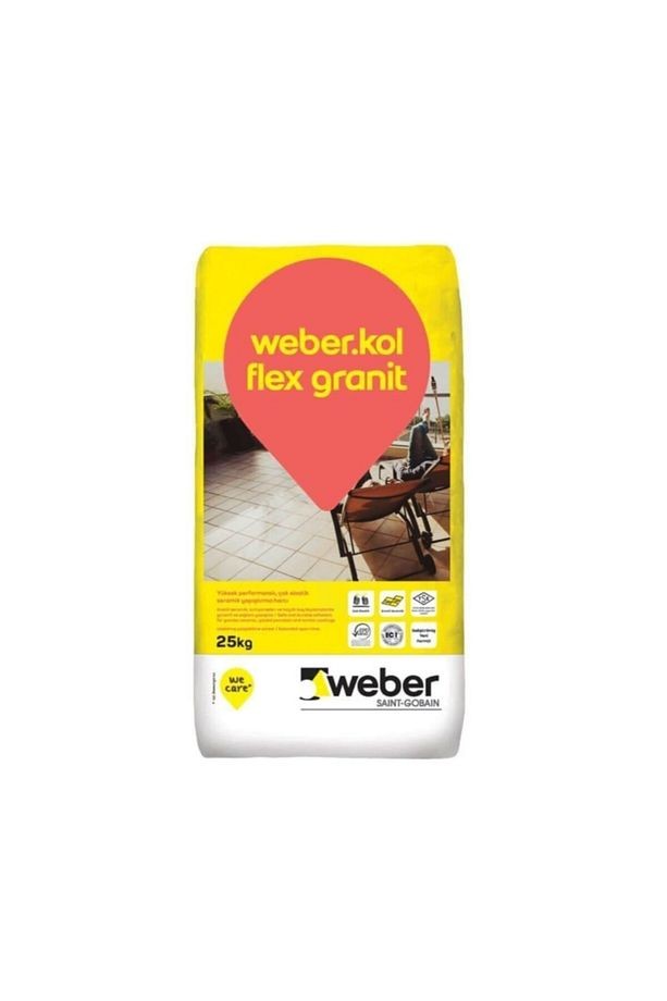 Kol Flex Granit Yapıştırıcı Gri 25 Kg (c2 Te S1)