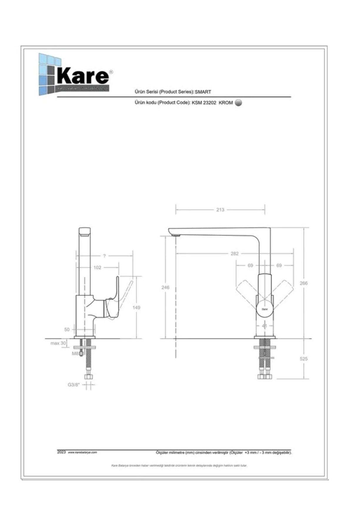 Smart Mix Eviye Bataryası