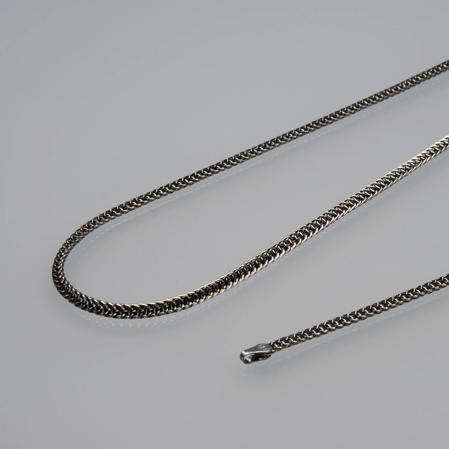 3n Çavuş Tilki Kuyruğu Gümüş Zincir