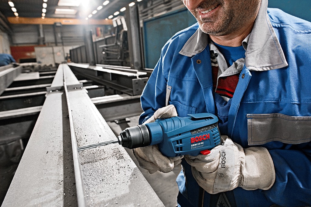 BOSCH Gbm 10 Re 600 W 10 mm Darbesiz Matkap
