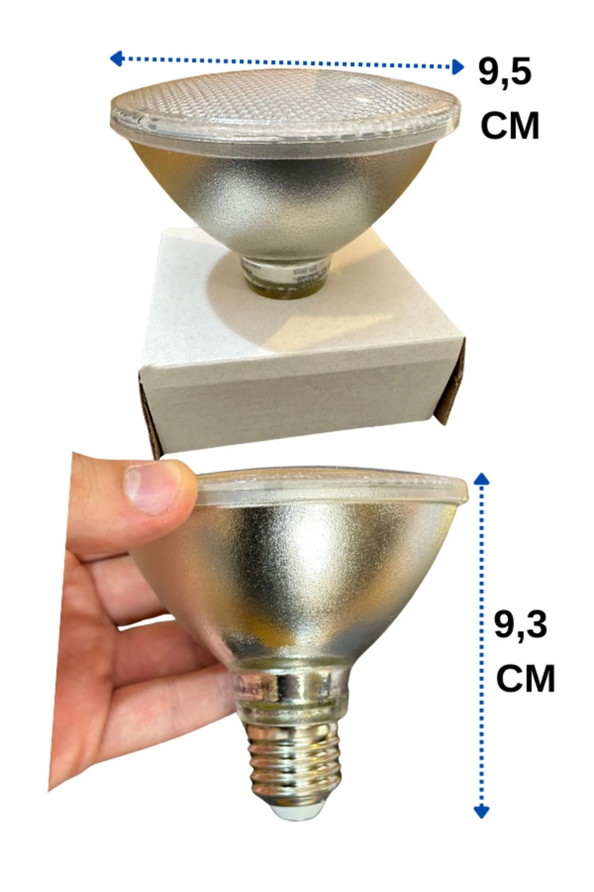 Ledvance 10W (75W) 2700K (Sarı Işık) Par30 E27 Duylu Dim Edilebilir Led Spot