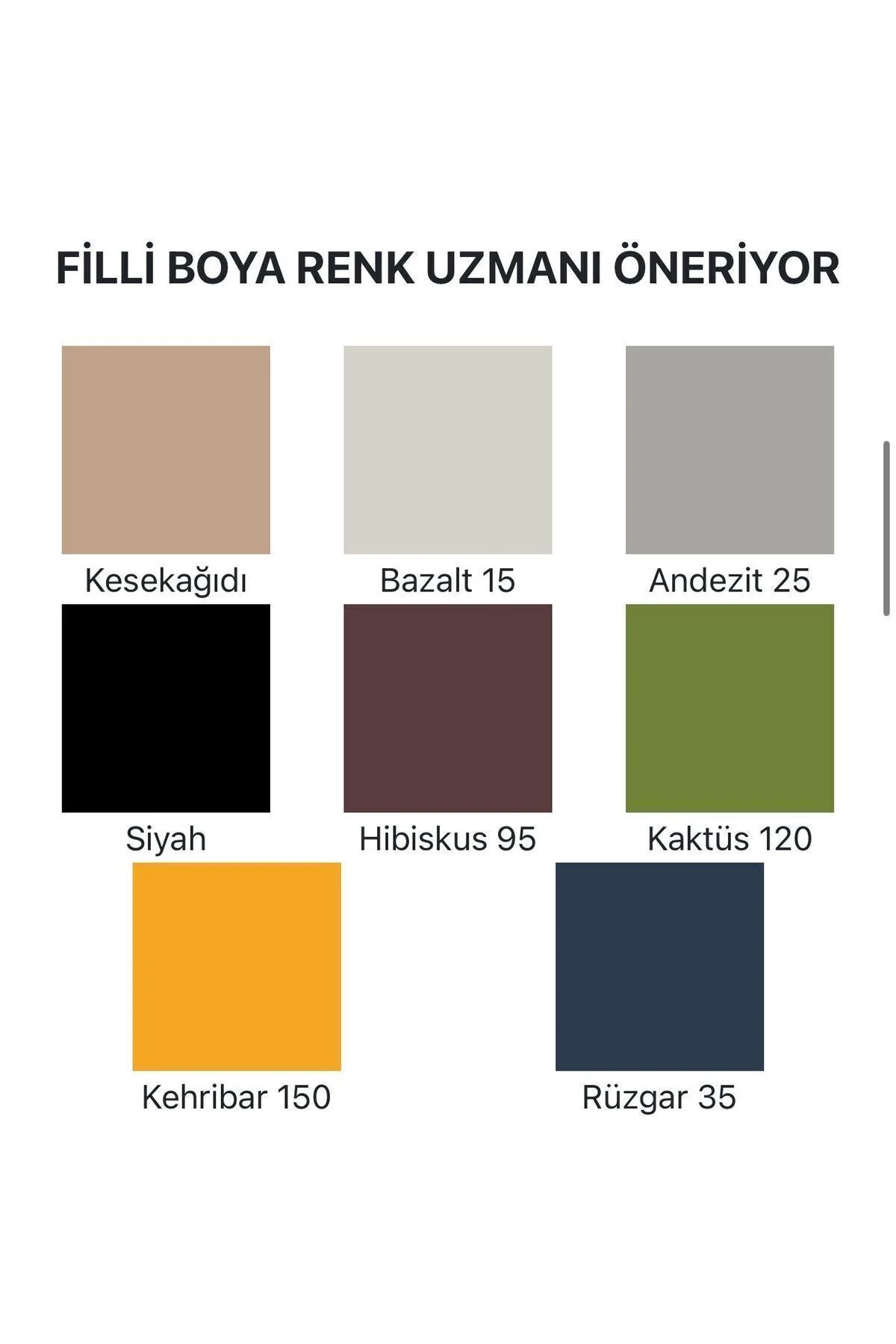 Filli Boya Aqua Reno Banyo 2.5 Lt - (TÜM RENKLER)