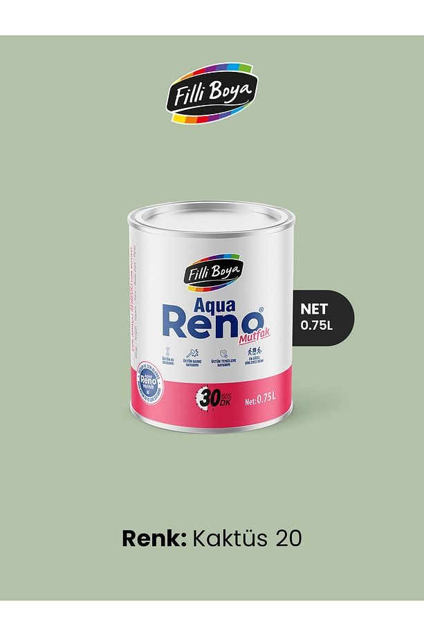 Aqua Reno Mutfak 0.75 Lt Kaktüs 20