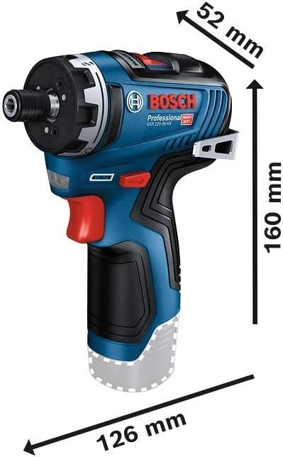 BOSCH Gsr 12V-35 Hx Akülü Delme Vidalama Makinesi 06019J9101