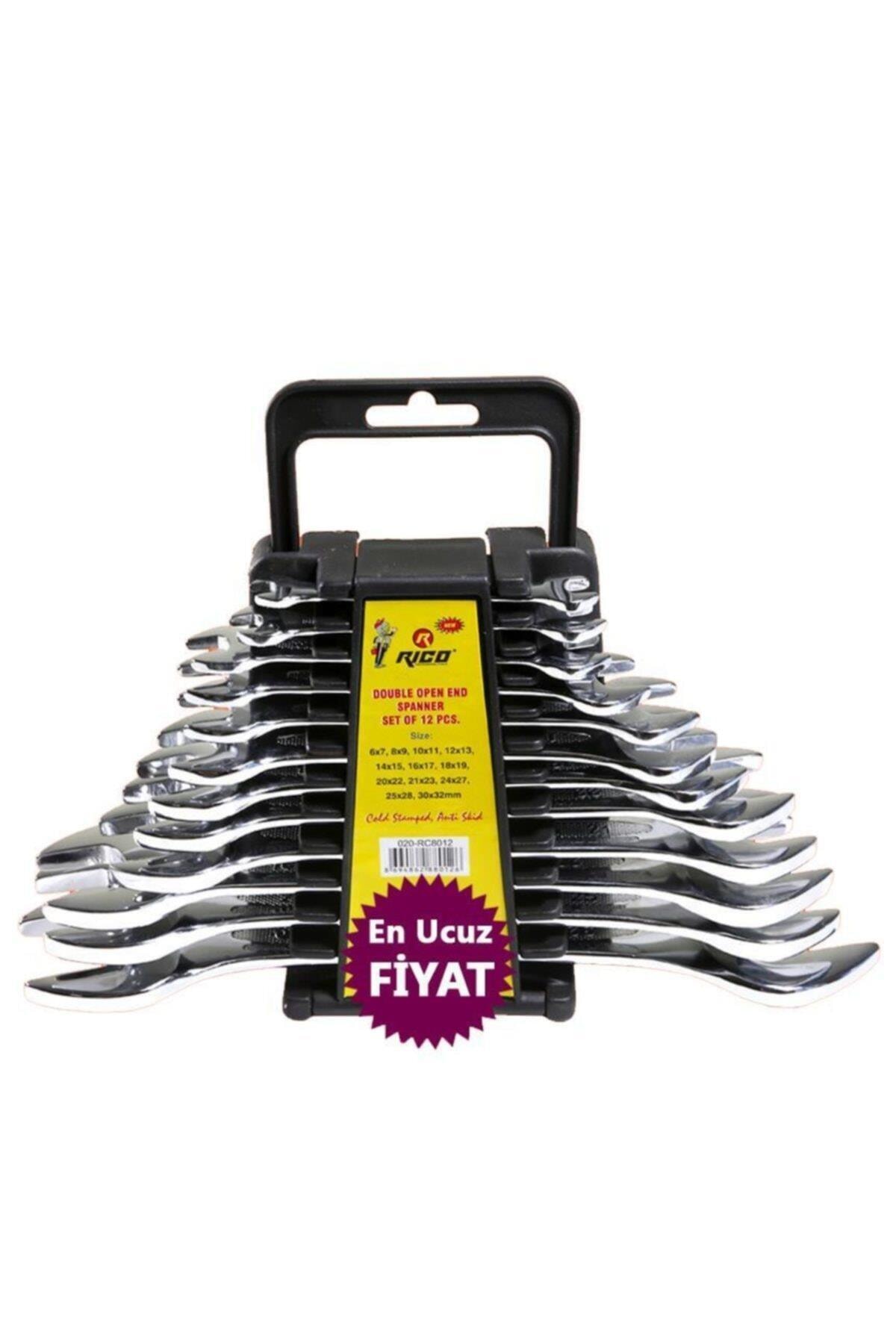 Açık Ağız Anahtar Takımı 12 Parça 020-rc8012