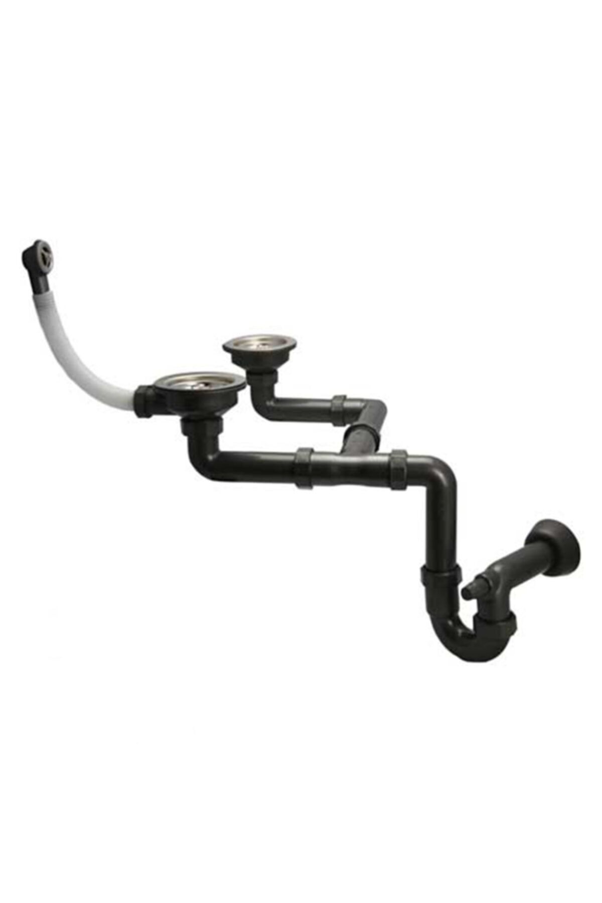 50000132 Eviye Sifon Takımı Taşımlı 1,5 Gözlü, 2 X 3½