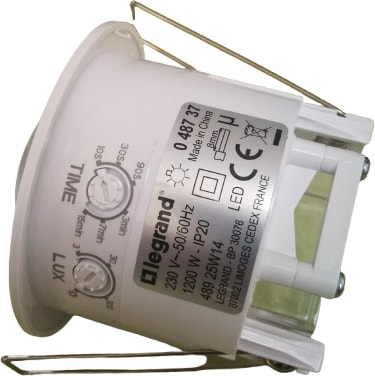 Sıva Altı Pır Hareket Sensörü 360 Delik Çap 62MM