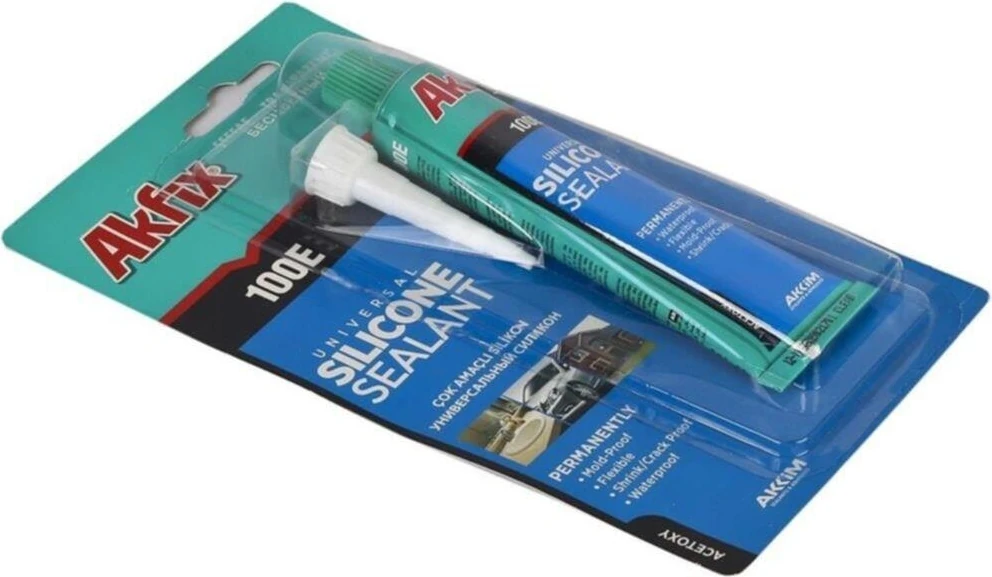 Şeffaf Silikon Tüp Silikon 50 ml