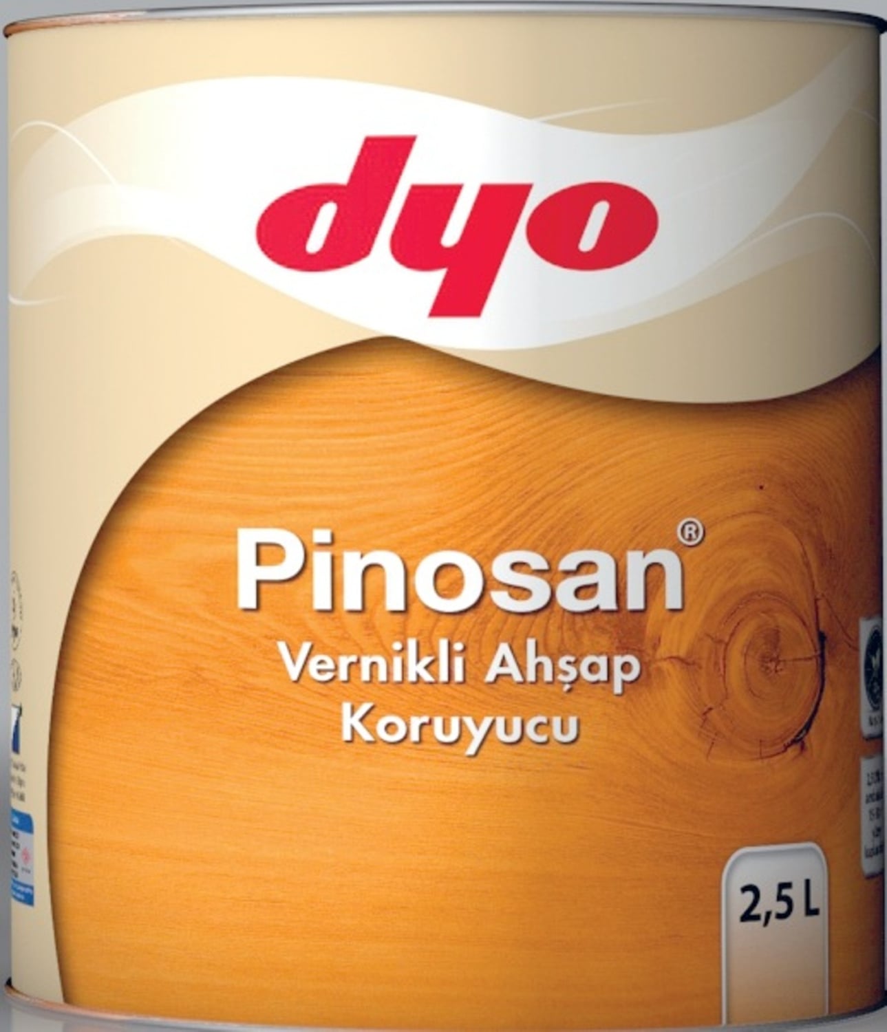 DYO Pinosan Vernikli Ahşap Koruyucu 2,5Lt. Ceviz