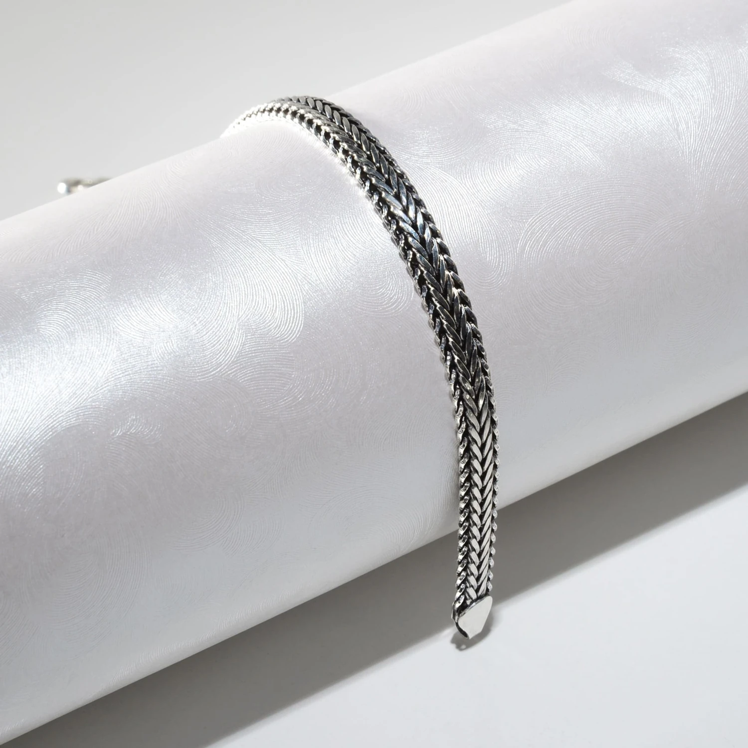 4n Çavuş Tilki Kuyruğu Gümüş Bileklik