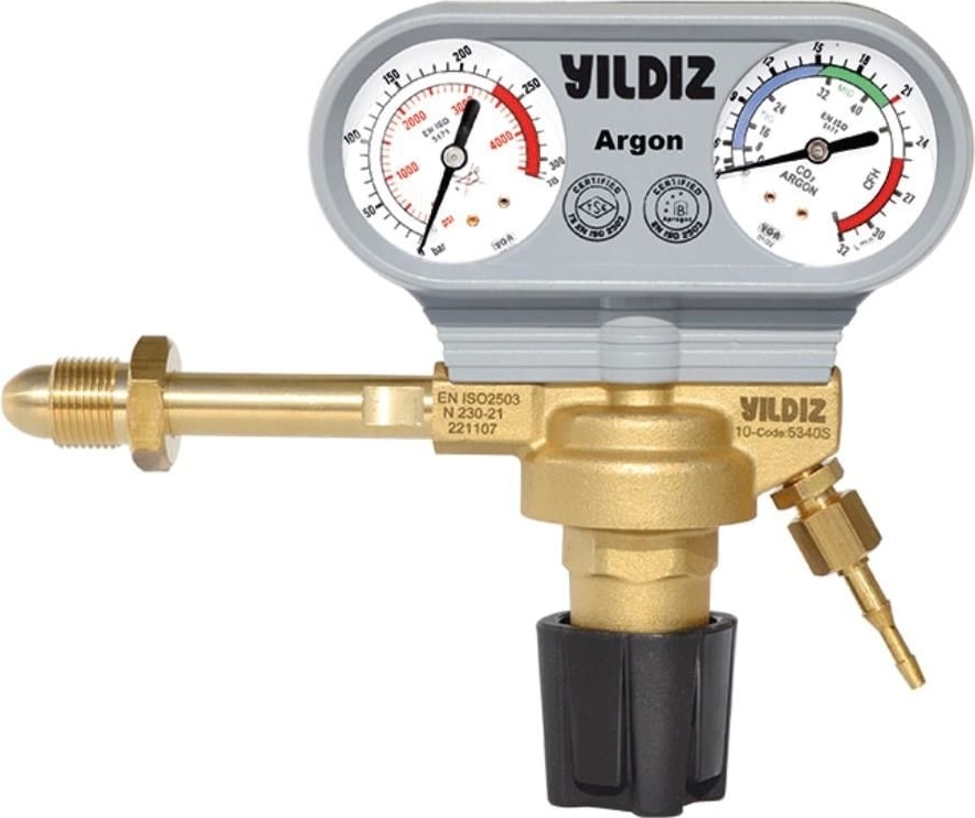 Ennalbur Yıldız 5340S Argon Basınç Düşürücü