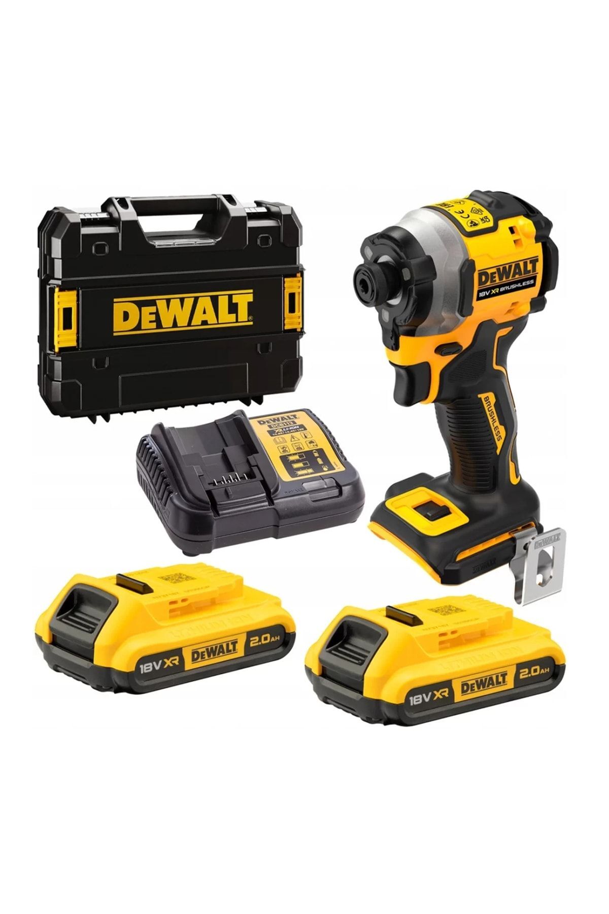 DEWALT Dcf850d2t 18v 2.0ah Li-ıon Kömürsüz Darbeli Tornavida