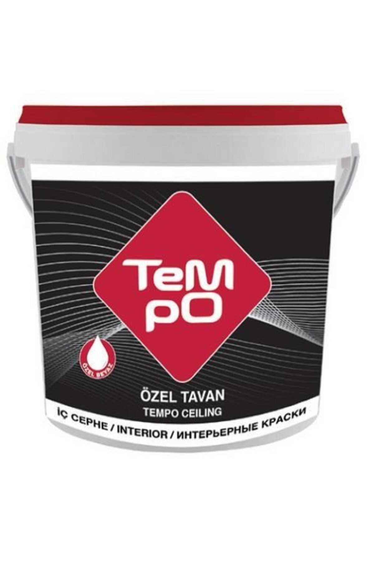 TEMPO Filli Boya Özel Tavan 3.5 Kg Beyaz
