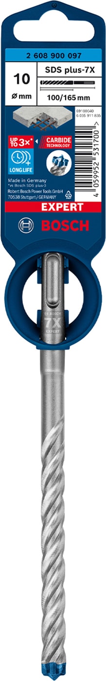 BOSCH Expert Sds Plus-7x Kırıcı Delici Delme Ucu 10 x 100 x 165 mm