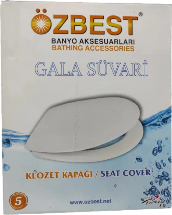 Gala Süvari Kare Klozet Kapağı