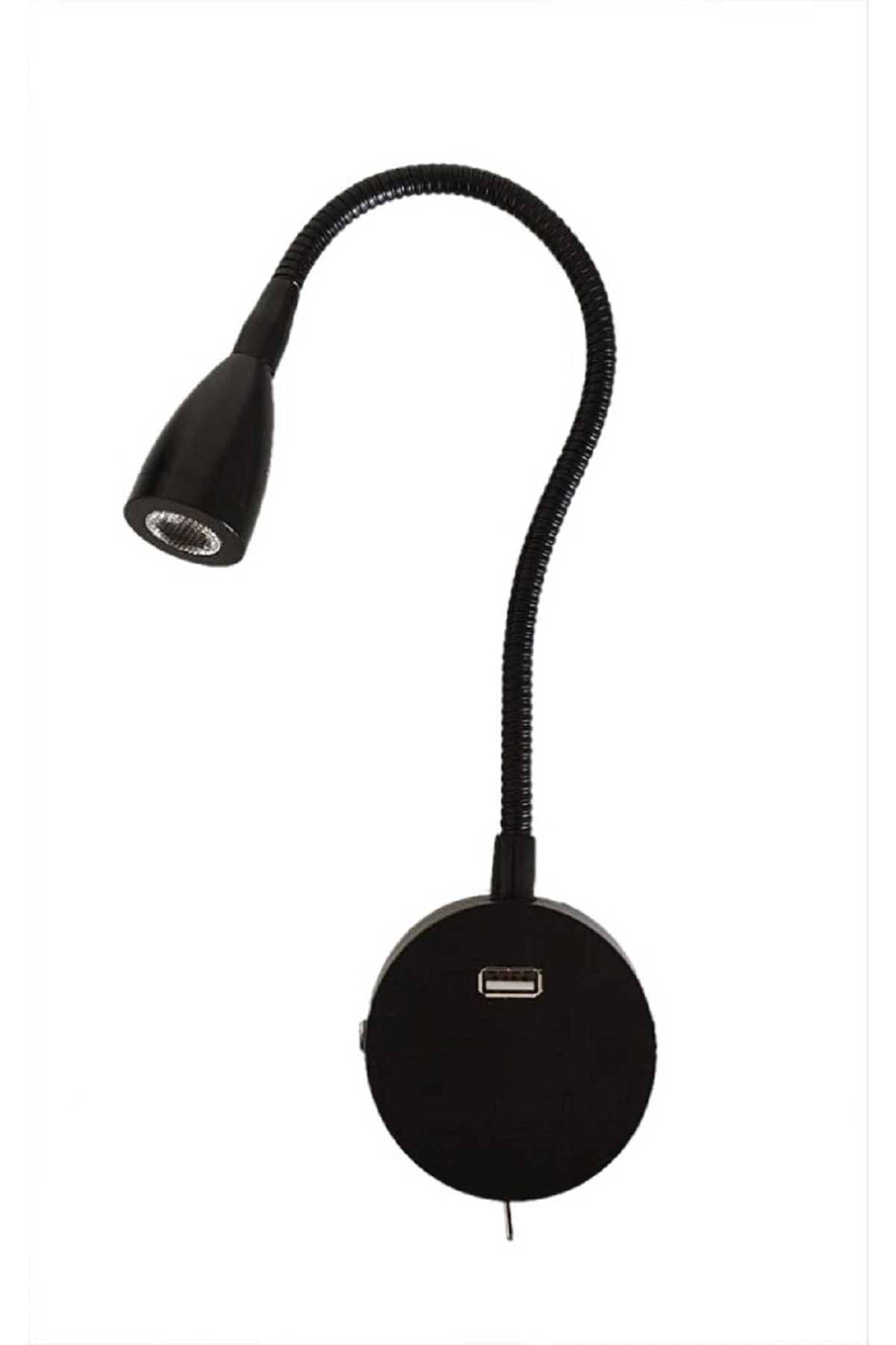 12V USB Li Okuma Lambası Yat,karavan,marine 3W Günışığı Anahtarlı