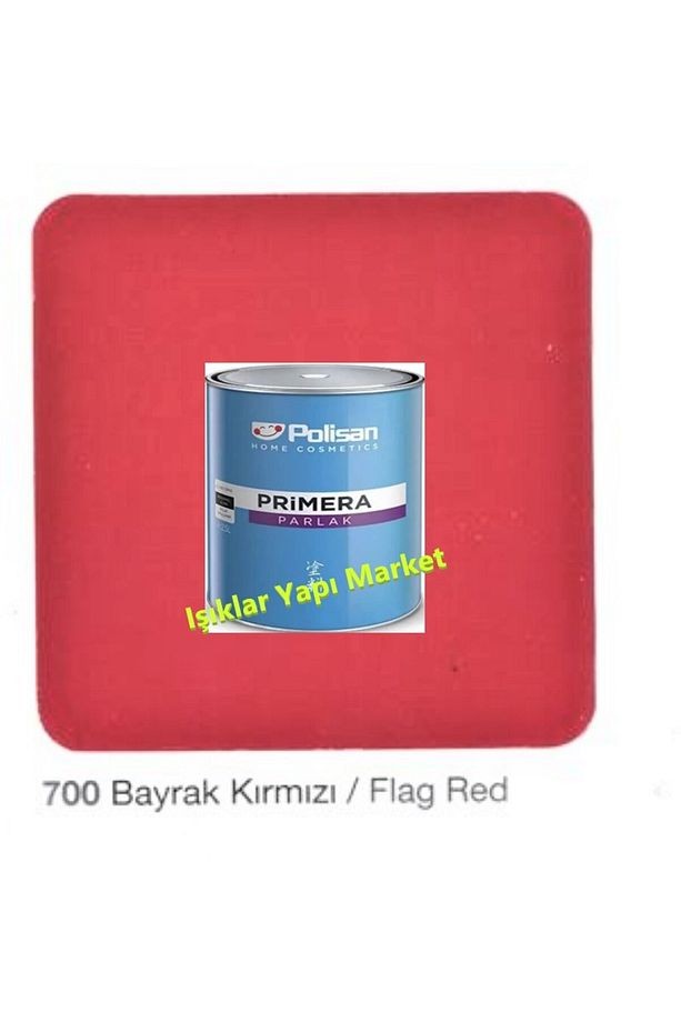 metal ve ahşap boyası-sentetik-parlak-yağlı boya-primera parlak-2,5Lt. -bayrak kırmızı