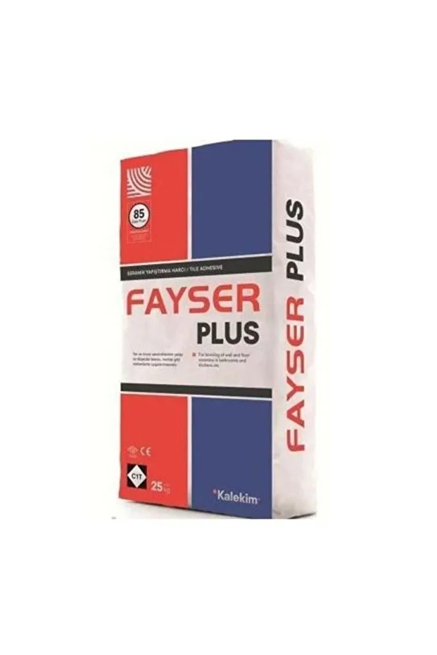Gri Seramik Yapıştırma Harcı 10 Kg Fayser Plus