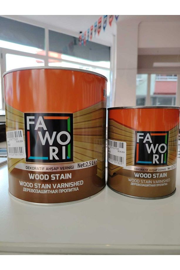 Wood Stain Vernikli Ahşap Koruyucu