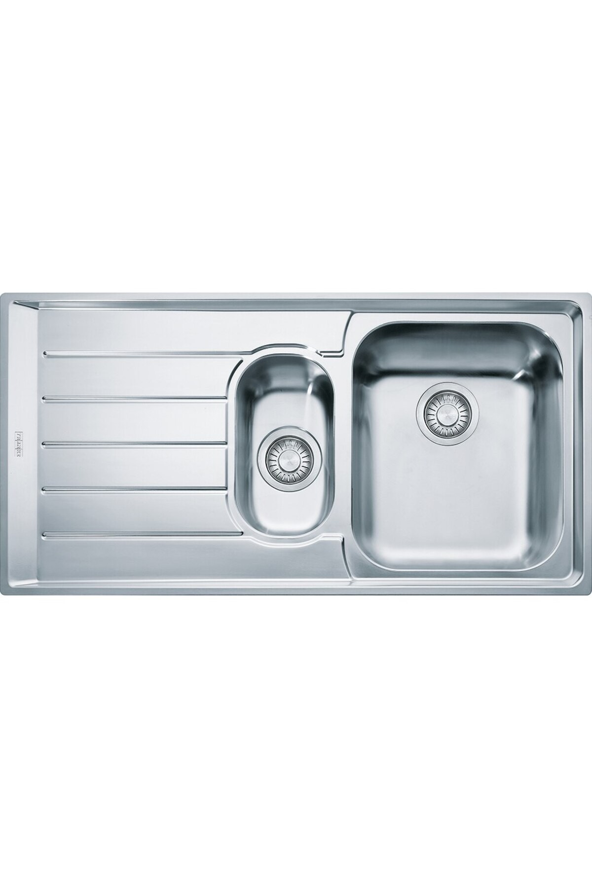 Neptun Slimtop Nex 251 Paslanmaz Çelik Sol Damlalıklı Evye
