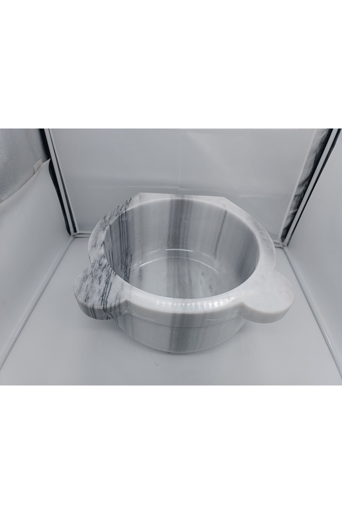 Beyaz Marmara Mermer Kurna-kurna-hamam Kurnası-banyo Kurnası-mermer Ev Ve Banyo Aksesuarları