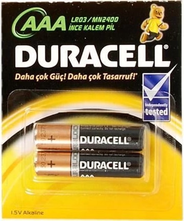 Duracell Alkalin Pil Aaa 2'' Li Paket