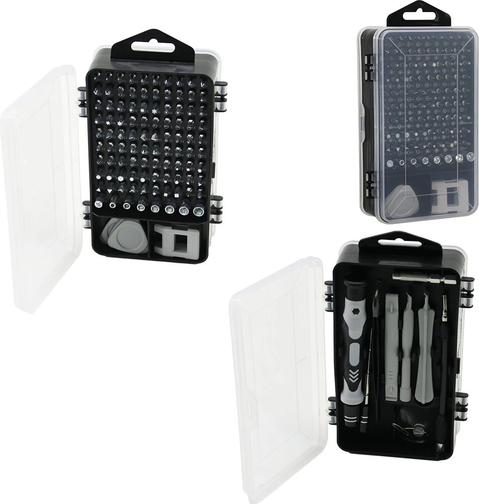 115İN1 Saatçi - Telefoncu Bits Tornavida Seti 98PCS Uç + 1-T.vida Sapı + Telefon Aparatları (5047)