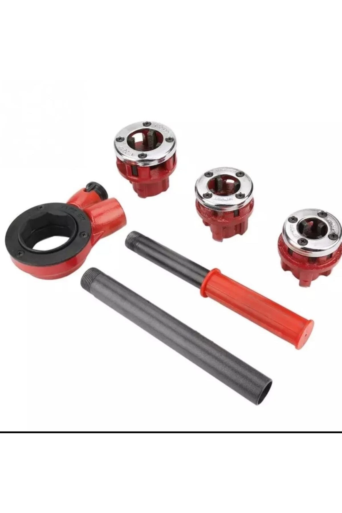 Manuel Boru Pafta Diş Açma Takımı 1/2"-3/4" 1 Inç