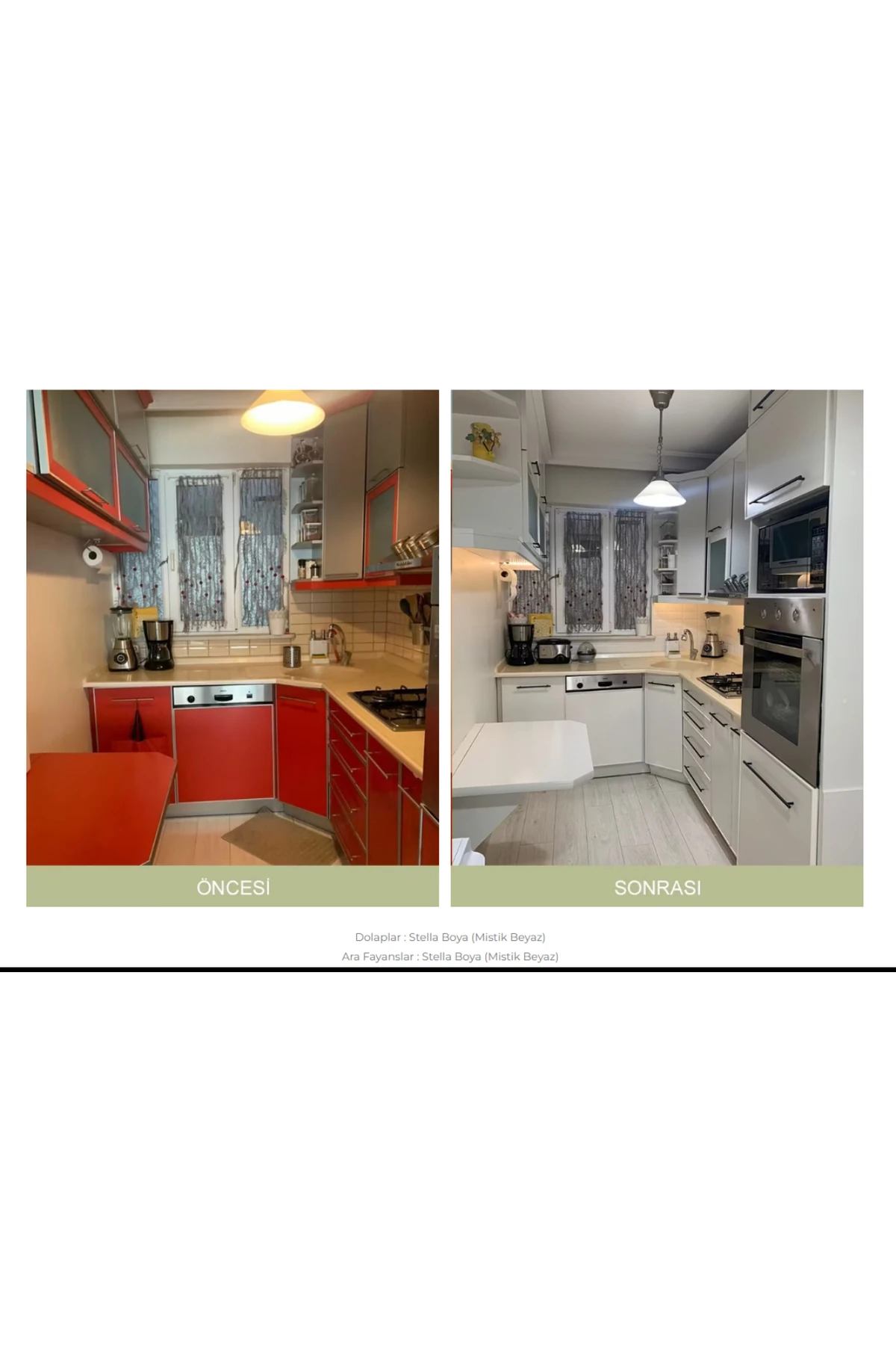 Stella Set "mutfak - Tuvalet Banyo - Fayans - Mobilya" Boyamak Için Knitex Boyama Seti Ile Birlikte