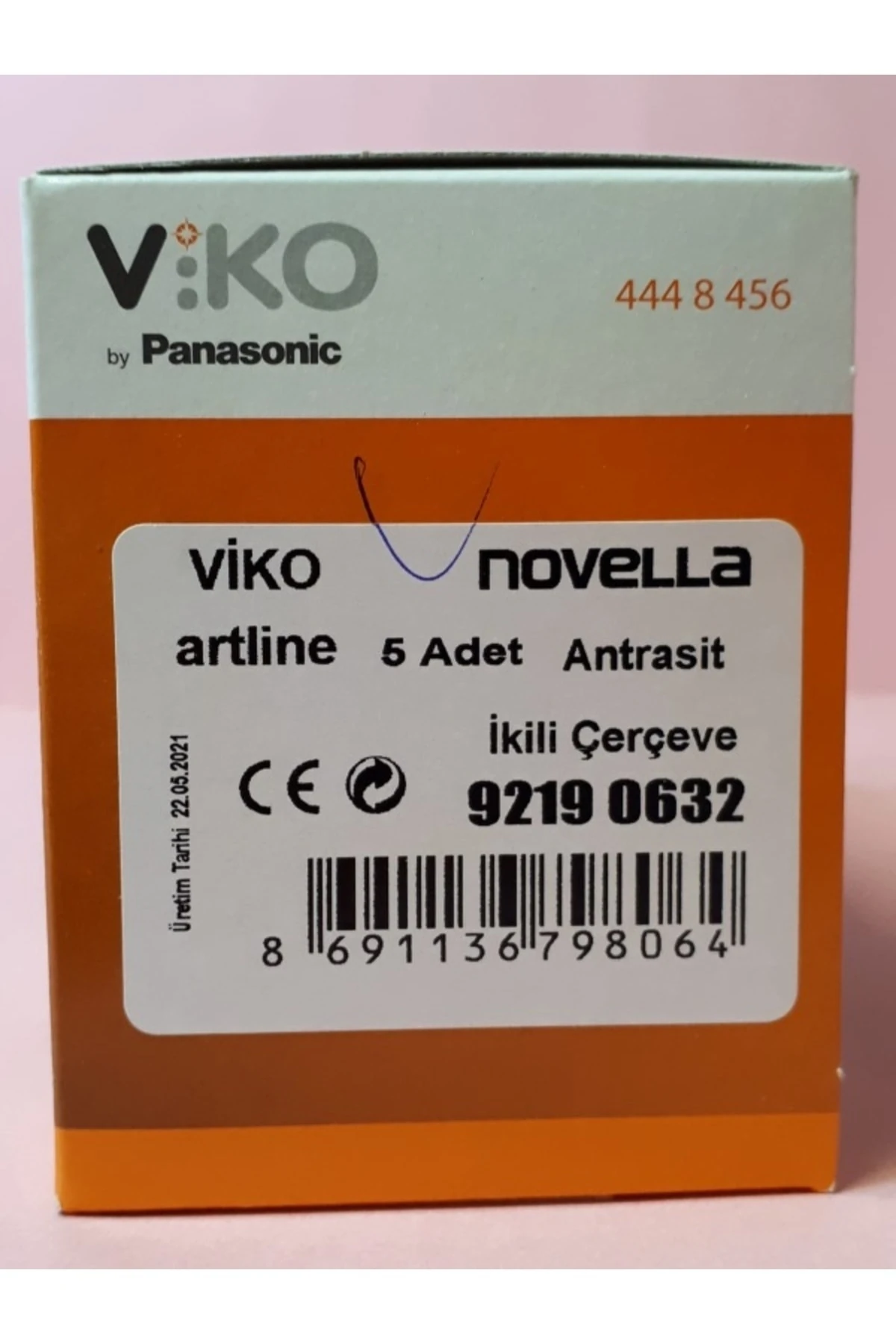 Viko 92190632 Novella Antrasit 2 Li Çerçeve