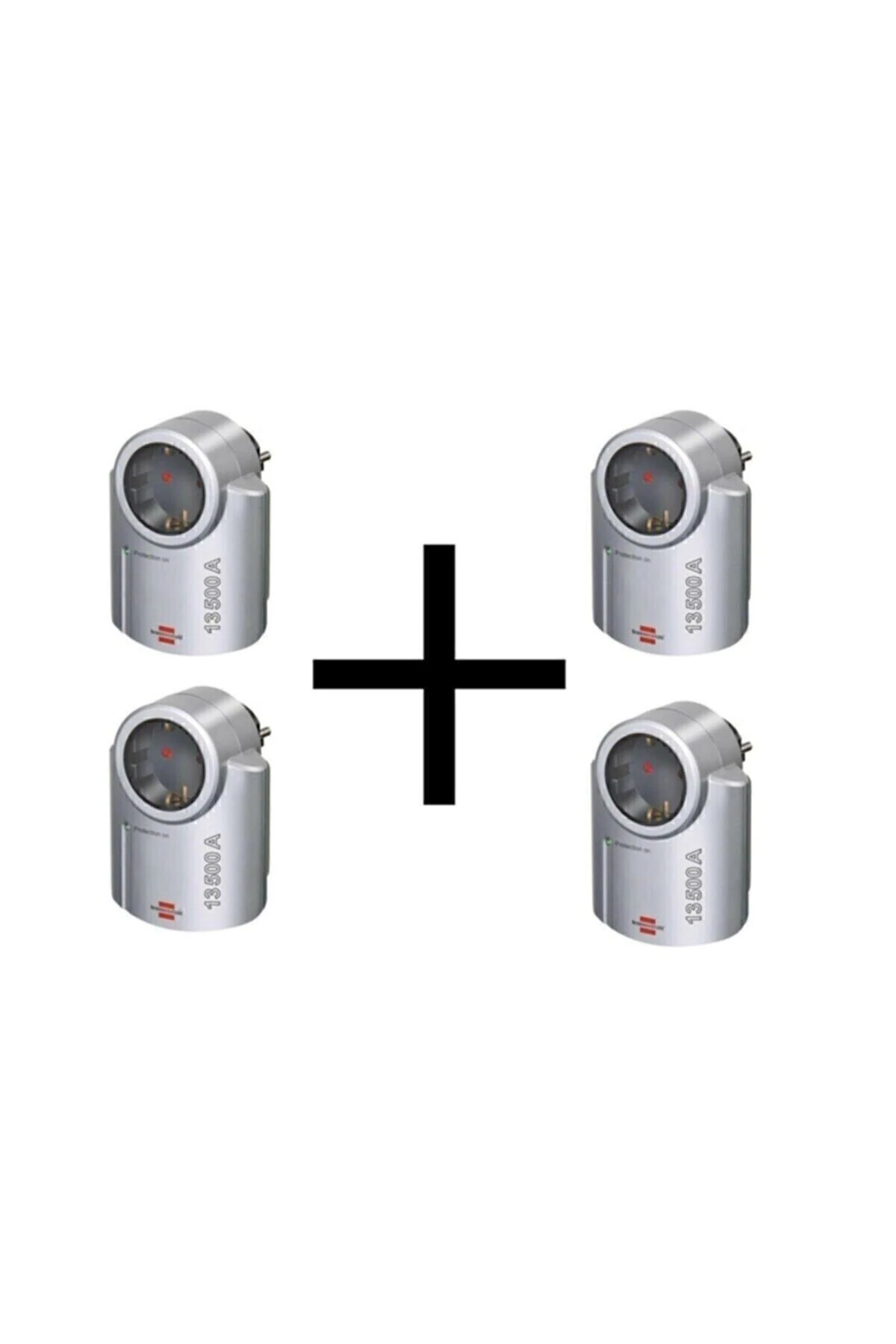 13.500a Tekli Akım Koruyucu Priz (4'LÜ)