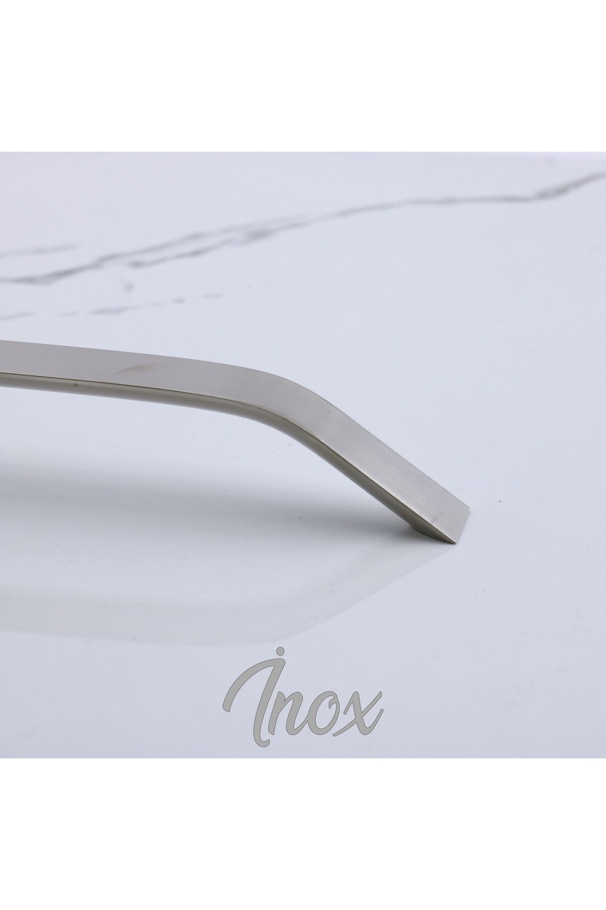 BADEM10 Şahin Metal Inox Kulp 160 Mm Mobilya Mutfak Çekmece Dolabı Dolap Kapak Kulpları Kulbu Kulpu 16 Cm