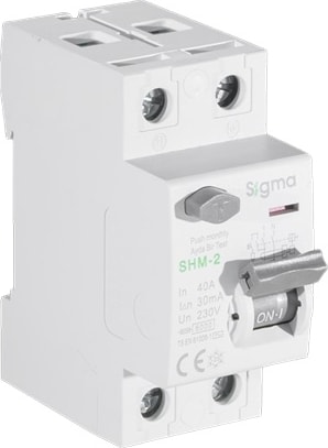 Shm-2 6ka 30MA 25A Kaçak Akım Koruma Şalteri