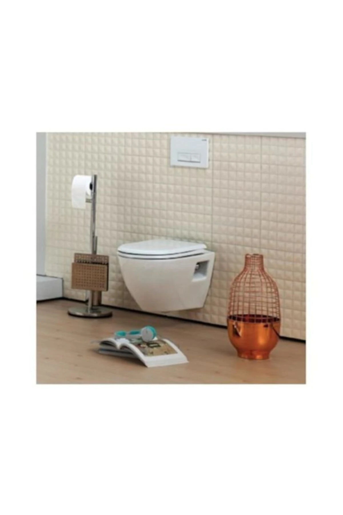 Asma Klozet (325) + Slim Inci Kapak Tp325