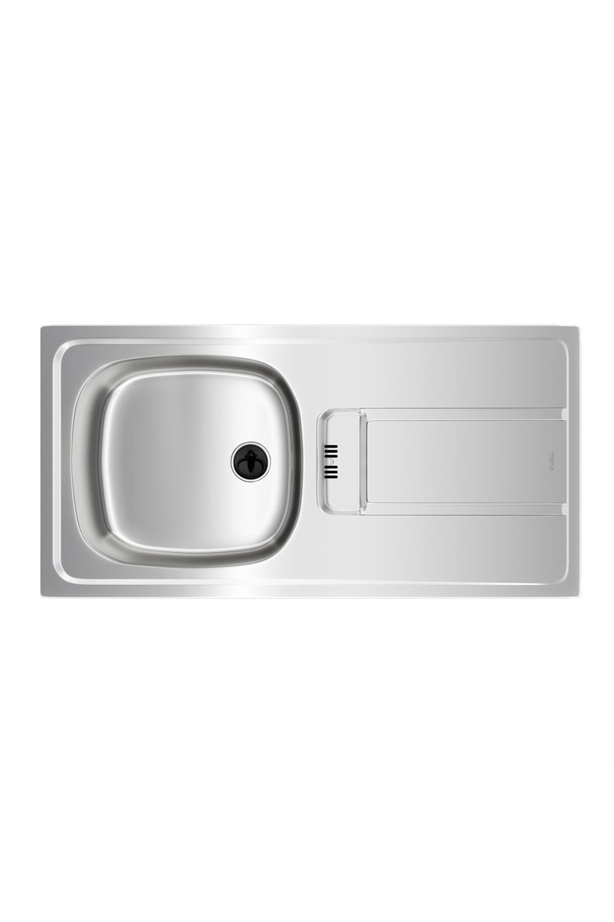 Gravity 45 Mikro Keten Dokulu Tek Gözlü Sağ Damlalıklı Eviye (.115120044)