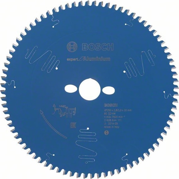 BOSCH Expert For Aluminium 250 x 30 Mm 80 Diş 2608644111