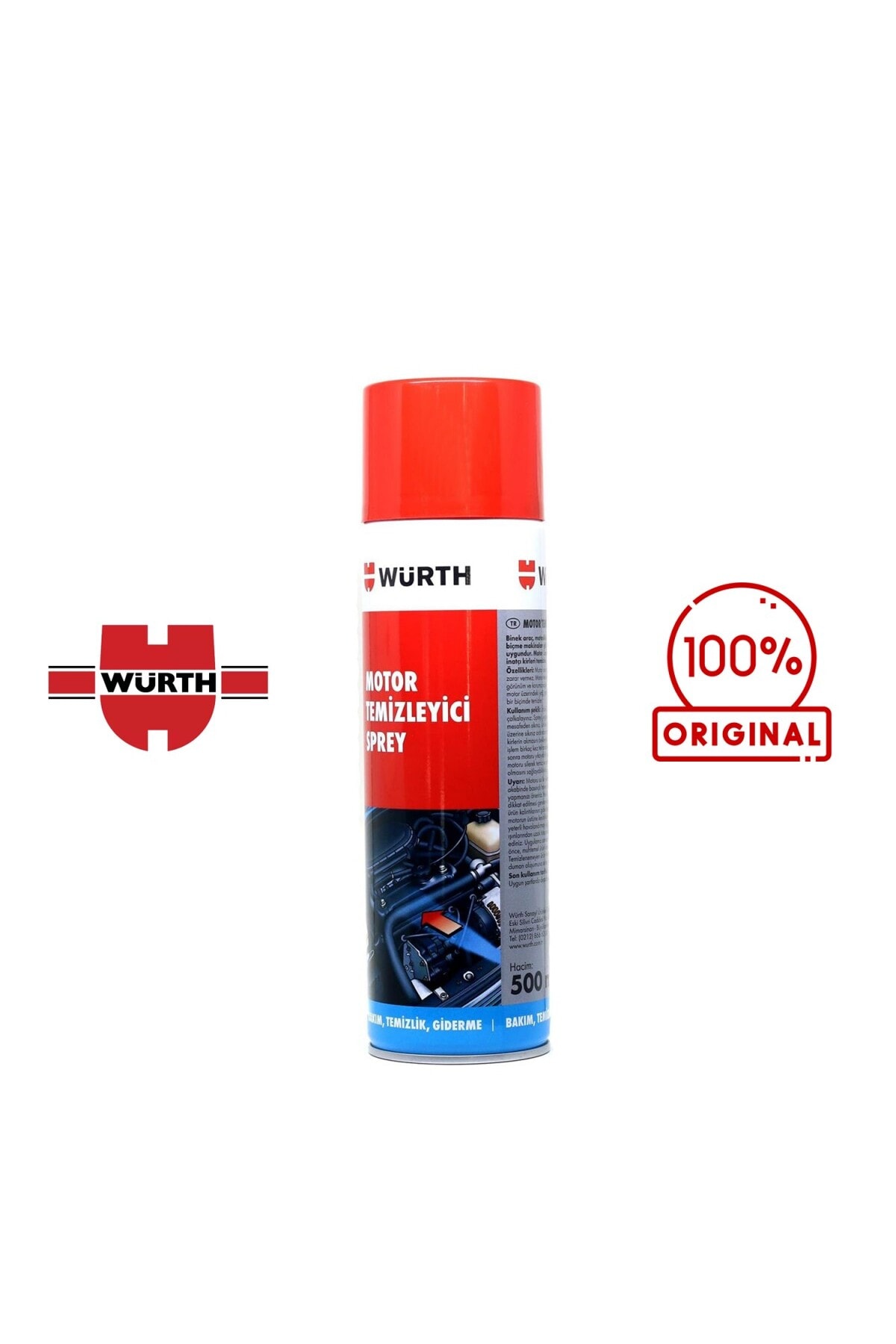 Motor Temizleyici Sprey Susuz 500 ml