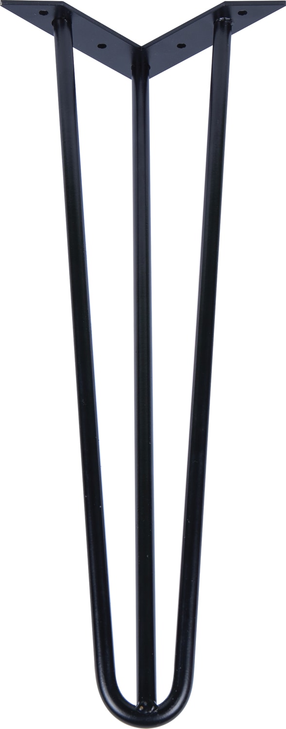 Side Metal Ahşap ve Kütük Sehpa Ayağı 40 cm